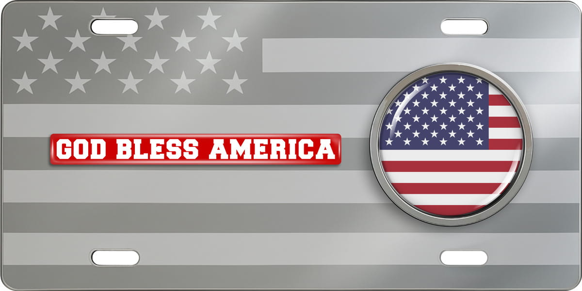 Polished US Flag 